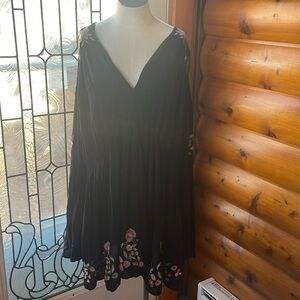 NWOT Free People Dress Boho Dress sz L